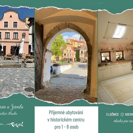 Apartman U Zamku Йндрихув Храдец Екстериор снимка